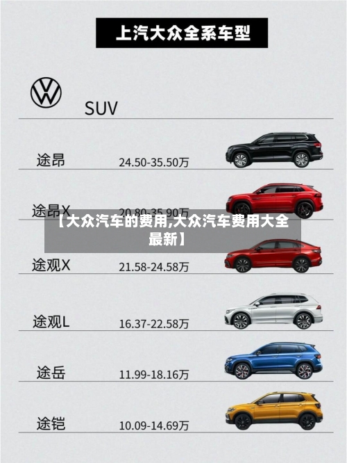 【大众汽车的费用,大众汽车费用大全最新】