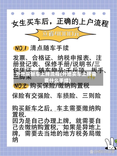 外地买新车上牌流程(外地买车上牌需要什么手续)-第2张图片