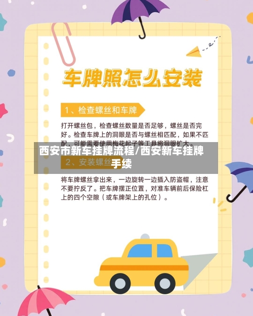 西安市新车挂牌流程/西安新车挂牌手续-第2张图片