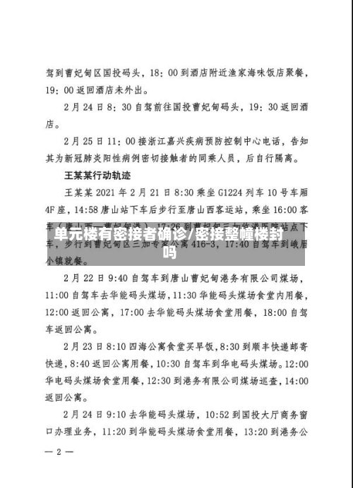单元楼有密接者确诊/密接整幢楼封吗-第2张图片