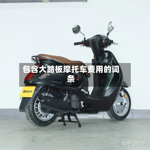 包含大踏板摩托车费用的词条
