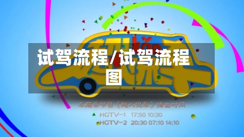 试驾流程/试驾流程图