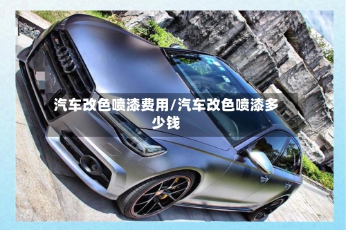 汽车改色喷漆费用/汽车改色喷漆多少钱